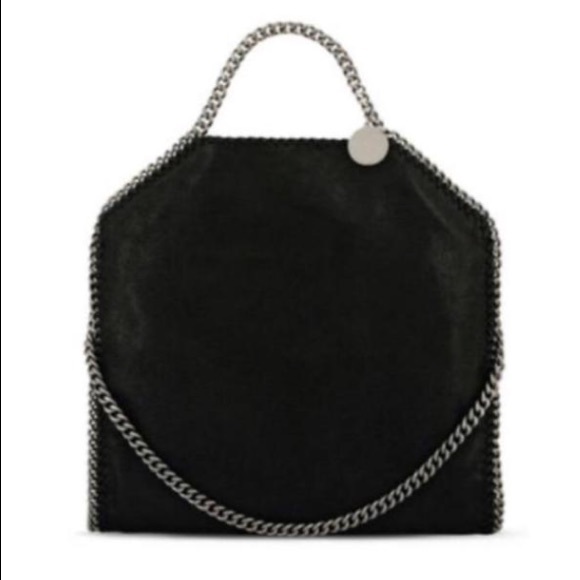 Stella McCartney Handbags - Stella McCartney black shaggy deer falabella bag
